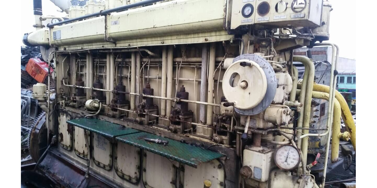 Ships diesel engines
